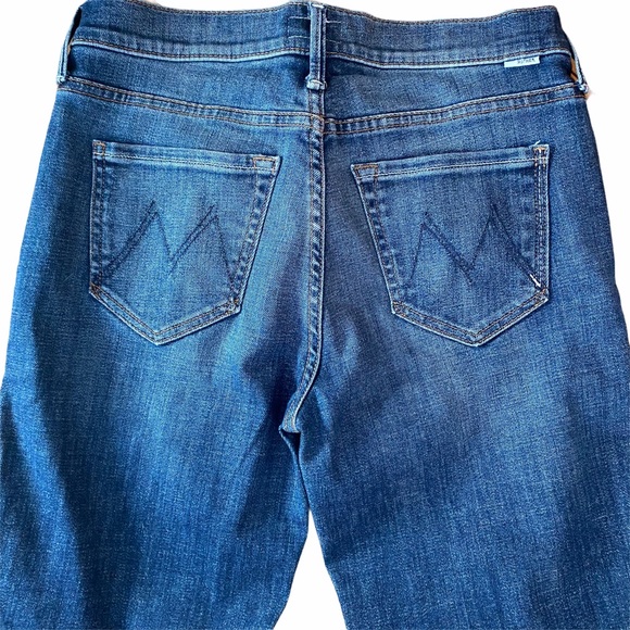 MOTHER “The Rascal” Ankle Zip Jeans 25 - Picture 4 of 10